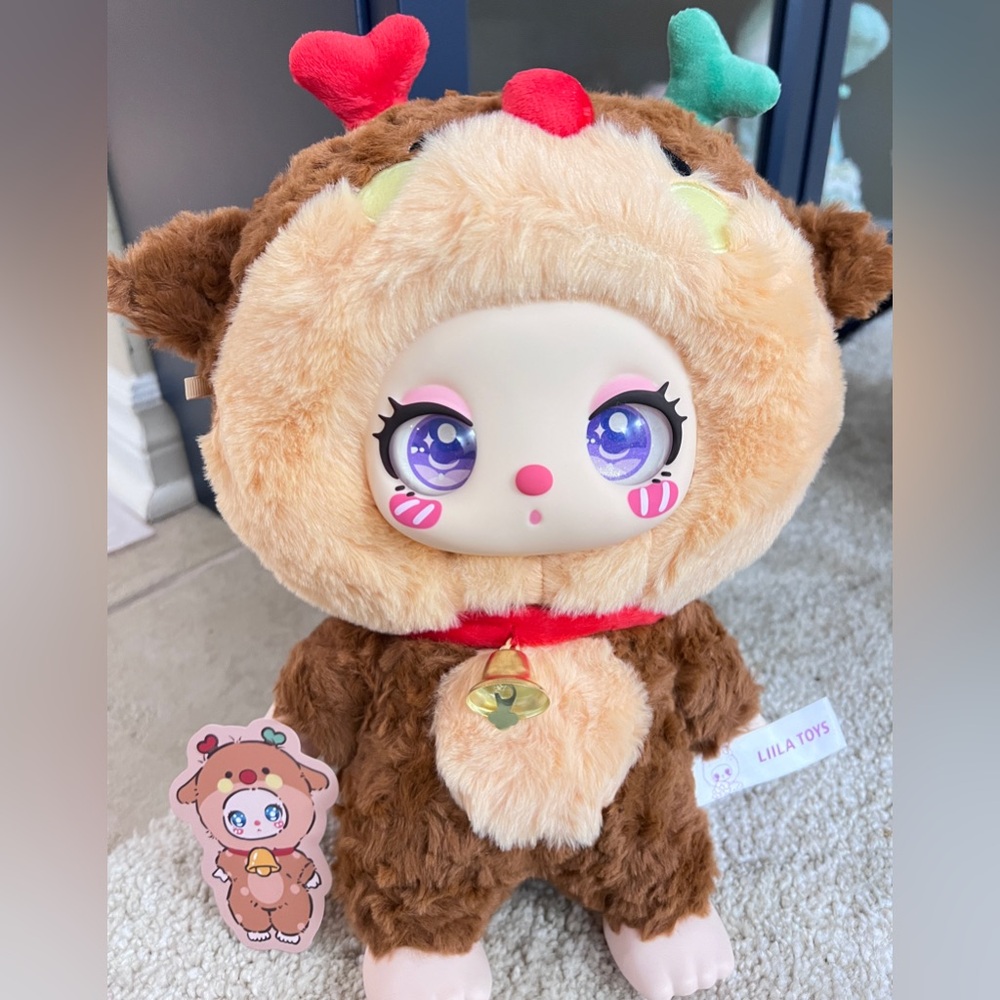 Out of print - Liila Zoo 600% V1  - Brown and Cream Deer